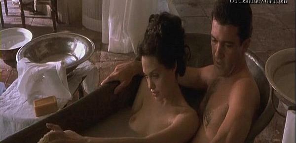  Angelina Jolie nude in sex scenes